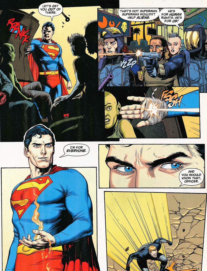 A page from Superman and the Legion of Super-Heroes